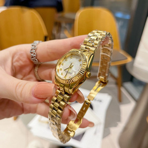 Orologio di Lusso Moda 2026 in Oro Acciaio Inossidabile con <span class=keywords><strong>Calendario</strong></span> Orologio da Donna - Product Image 3