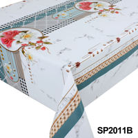 Nappe en PVC Imperméable et Anti-Taches à Motif Floral Gaufré, Rouleau de Nappe en PVC pour la Maison, la Salle à Manger et la Cuisine - Offre Spéciale