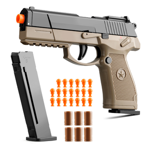 PP TOYS PP-MQ148 QSZ-92 Juguete de Simulación, Modelo de Pistola con Expulsión Automática de Cartuchos, Juguete Educativo de Disparos de Plástico para Niños de 8 a 13 Años - Product Image 5