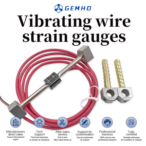 Gemho Metal bina beton yapısı kararlılık testi madencilik titreşimli tel yüzey gerinim ölçer - Product Image 5