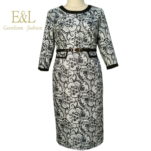 Plus <b>Size</b> African Latest Clothes Turkey Women Office <b>Dresses</b> 2021 - Product Image 2