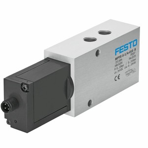   วาล์วแม่เหล็กไฟฟ้า CPE24-M1H-5/3E-3/8 ขนาดพอร์ต 3/8 นิ้ว สำหรับควบคุมแก๊ส - Product Image 3