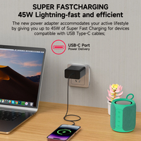 Pengisi Daya Ponsel Tahan Api Tipe-C India BIS 45W 60W dengan Output 5V/3A untuk 2510 4511 dan Laptop