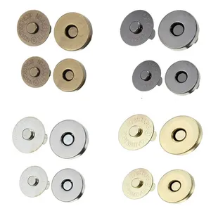 Magnetic Buttons Purse Snap Clasps for NO-Sewing Craft Purses Bags Clothes magnetic buttons wholesale