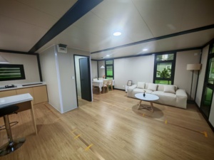 Contenedor de Envío Prefabricado de Acero Plegable y Expandible de 10 pies/20 pies, Económico, para Uso como Dormitorio <span class=keywords><strong>en</strong></span> Exteriores - Product Image 4