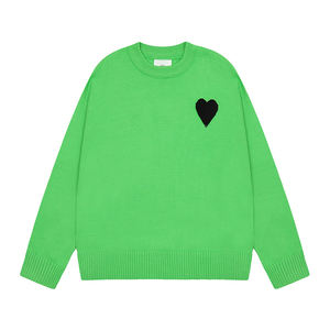 Men Sweater Jacquard Pullover Knitwear Winter Crew Neck <b>Jumper</b> Cotton Knitted Designer Custom Knit Sweater - Product Image 3