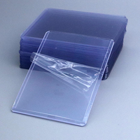 Lot de 200 à 400 protège-cartes rigides 3x4 pouces et protège-cartes souples pour collection de cartes à collectionner TCG Pokémon