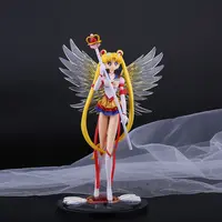 Figura de Sailor Moon para niños, juguete de decoración para el hogar, regalo para niños, figura de Anime, Usagi Tsukino