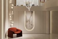 Fauteuil de luxe en cuir véritable haut de gamme, chaise crabe, pour salle d'accueil VIP, canapé lounge, chaises d'invités pour villa et salon