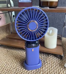 Ventilador Portátil Plegable y Resistente, con Enfriamiento por Hielo y Viento Turbo, Recargable por USB, para Escritorio, Viajes y Exteriores - Product Image 6