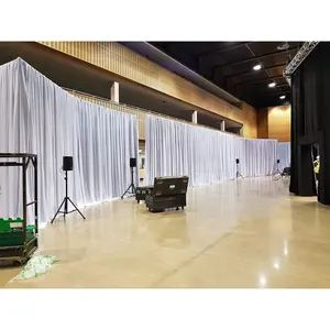 major summit backdrop stand with chiffon drapes government events decoration supply