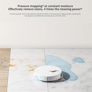 مكنسة كهربائية روبوتية S10+ بقوة شفط تزيد عن 2499 باسكال، شحن تلقائي، تحكم عبر التطبيق، تنظيف رطب/جاف، عمر بطارية طويل للاستخدام المنزلي - Product Image 4