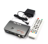 Sintonizador de TV Digital Externo con Salida VGA, Tarjeta de TV Gadmei, Receptor de TV Digital HDM1 con Salida VGA Dvbt2