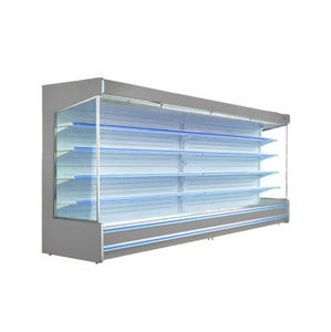 Refrigerador con cortina de <span class=keywords><strong>aire</strong></span> SPM, refrigerador con pantalla vertical para supermercado, escaparate abierto para frutas y verduras - Product Image 3