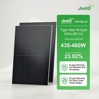 Panel Surya Jinko Solar Tiger N-Type 54HL4R-(V) All Black 435W 440W 445W 450W 455W 460W Mono PV Modul Merek Tier 1