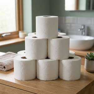Papier toilette de qualité supérieure ultra doux Allemagne 3 plis Rouleaux de haute qualité - Product Image 3