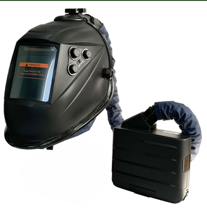 EN12941 alimentati aria purificatore respiratori PAPR Auto oscuramento della saldatura casco per la vendita - Product Image 2