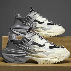 Nouvelles chaussures décontractées tendance, livraison de chaussures de course personnalisées avec logo, plateformes sportives pour hommes - Product Image 3