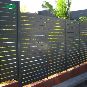 Paneles de Cerca de Privacidad de Aluminio con Diseño de Madera Moderna para Jardín, Suministrados por el Fabricante - Product Image 5