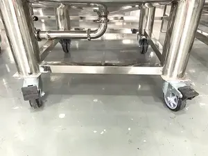 Vacuum Mixer Homogenizer Paste Mixing Tank Body Lotion And Cream Making Machines
