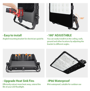 Thương Mại CE ROHS Giấy Chứng Nhận Ngoài Trời <span class=keywords><strong>IP65</strong></span> Chống Thấm Nước 20W 30W 50W 100W 200W <span class=keywords><strong>LED</strong></span> <span class=keywords><strong>Flood</strong></span> Lights - Product Image 5