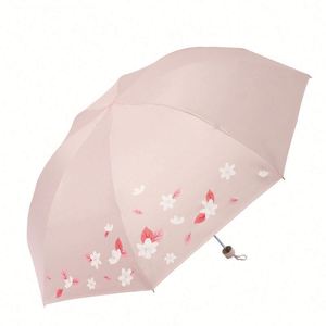 Design Portable Mini <b>Umbrella</b> 5 Folding Pocket Size Flat Handle <b>Umbrella</b> Anti Uv Protection Compact Small <b>Umbrella</b> for Rain - Product Image 3