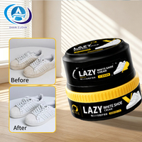 DAAN Easy Clean Fast Dispatch Vente en gros Boîte en plastique noire 160g Crème nettoyante pour chaussures