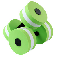 Haltères flottants en mousse pour piscine, haltères aquatiques, exercices d'aérobic aquatique, haltères de fitness pour piscine
