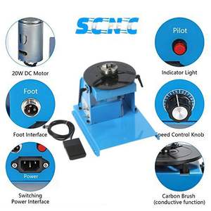 Günstige automatische Schweiß geräte 10kg 30kg 50kg 100kg Plattenspieler Servo Schweiß position ierer Drehtisch - Product Image 2