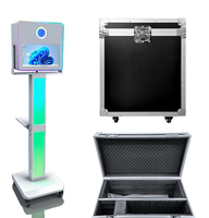 Cabina de Fotos Portátil 2026, Precio de Fábrica, Software Gratuito, Personalización de Logotipo Gratuita, Pantalla Táctil de 15.6 Pulgadas, Máquina de Fotos DSLR