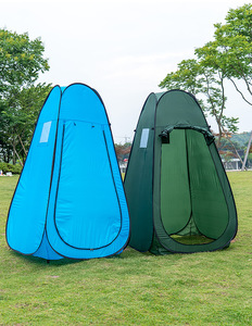 Vòi hoa sen Lều pop-up riêng tư Lều cắm trại nhà vệ sinh di động lều ngoài trời trại phòng tắm thay đồ phòng thay đồ - Product Image 5