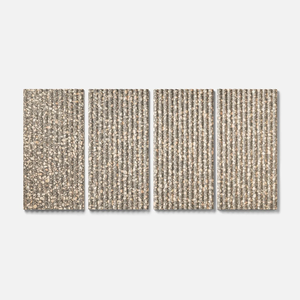 Terrazzo Italy Fluted <span class=keywords><strong>Dolce</strong></span> Rina Gray 12x24, Baldosa de Terrazo Pulido para Pared de Baño - Product Image 3