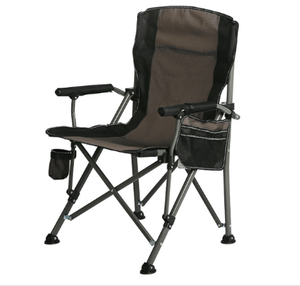 Chaise lune pliable portable <span class=keywords><strong>en</strong></span> aluminium avec table d'appoint <span class=keywords><strong>en</strong></span> tissu Oxford pour camping, randonnée, pique-nique, pêche, vente ambulante et <span class=keywords><strong>jardin</strong></span> - Product Image 2