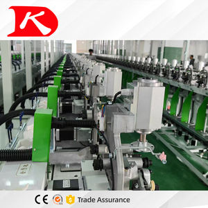 직접 공장 하이 퀄리티 5 모터 드라이브 셔닐 실 섬유 트위스트 기계 면 섬유 스레드-PLC 포함 - Product Image 5