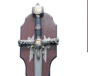 Le seigneur des anneaux décoration film fantaisie épées défense tactique anneau Wraith grande épée Cosplay Aragon épée - Product Image 4