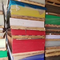 Feuille acrylique marron teintée translucide jaune pour panneau de plexiglas Feuilles de plastique rouge PMMA-Service de découpe personnalisé