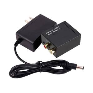 Adaptador Convertidor de Audio Digital <span class=keywords><strong>Toslink</strong></span> Óptico Coaxial <span class=keywords><strong>a</strong></span> Analógico <span class=keywords><strong>RCA</strong></span> L/R de 3.5mm - Product Image 5