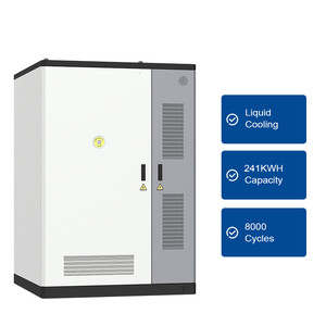 Armoire de stockage d'énergie industrielle et commerciale, système de batterie solaire haute tension 233 kWh 418 kWh, batterie lithium-ion LiFePO4 - Product Image 2