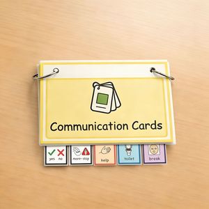 Tarjetas de comunicación para niños, tarjetas didácticas para aprendizaje de necesidades básicas, de 4 a 6 años, material de cartón, herramientas educativas - Product Image 6