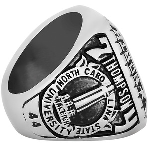 Bague de championnat NCAA 1974 de Caroline <span class=keywords><strong>du</strong></span> <span class=keywords><strong>Nord</strong></span>, accessoire de mode populaire en Europe et aux États-Unis, produit très vendu - Product Image 4