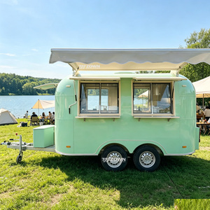 Nouvelle Arrivée Remorque Alimentaire Mobile Entièrement Fonctionnelle avec Fenêtre Personnalisable pour Hot-dogs, Sandwichs, Snacks – Idéale pour Utilisation Commerciale en Extérieur et Foires - Product Image 1