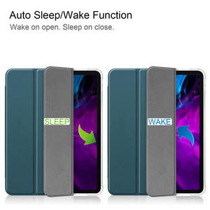 <span class=keywords><strong>เคส</strong></span>ฝาพับอัจฉริยะที่จับดินสอใสแบบพับสามทบสำหรับ <span class=keywords><strong>iPad</strong></span> Pro 9.7 11<span class=keywords><strong>เคส</strong></span>หนัง12.9 - Product Image 4