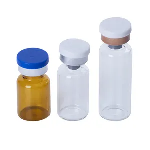 定制透明琥珀色小瓶2毫升3毫升5毫升10毫升20毫升玻璃口服液瓶注射