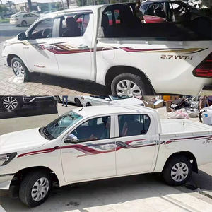 Calcomanías para la Puerta Trasera del Automóvil 2022, Pegatinas de Vinilo para la Carrocería de Hilux <span class=keywords><strong>Vigo</strong></span>, para Toyota Hilux - Product Image 4