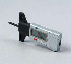 Medidor de Profundidad de Banda de Rodadura de Neumáticos, <span class=keywords><strong>Regla</strong></span> de Plástico para Medir la Profundidad de la Banda de Rodadura, Medidor Electrónico <span class=keywords><strong>Digital</strong></span> con Pantalla, Azul/Rojo - Product Image 5