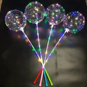 Nueva Cadena de Luces LED de 3m, 3 Secciones, con Mango para Globos LED, Luces Intermitentes, Cadena de Luces LED Luminosa para Globos <span class=keywords><strong>Bobo</strong></span> - Product Image 3