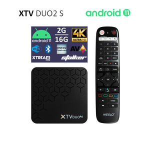 XTV DUO2 S Android 11 Live TV Box Compatible con <span class=keywords><strong>Xtreamcodes</strong></span> para S905W2 Quad Core 4K UltraHD HDR10 AV1 SPDIF BT 2.0 - Product Image 1