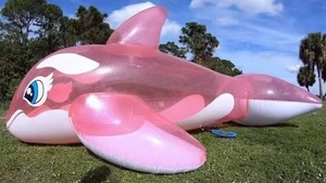 Juego Inflable Flotante de Ballena Azul Gigante para Piscina, Ideal para Campamentos, Playas y Uso Comercial, Material de PVC, Diseño Personalizado - Product Image 6