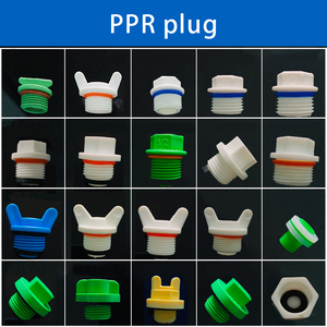 ขายส่งชายด้ายเสียบ1/2 "3/4" Ppr อุปกรณ์ท่อประปาชื่อพลาสติก PPR ปลั๊กท่อ - Product Image 5