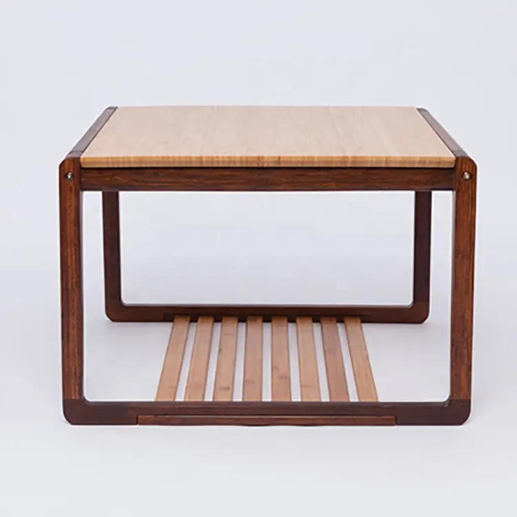 Meja Kopi Unik Kualitas Tinggi Desain Meja Kopi dan Teh Jepang Desain Meja Kopi Kayu Bambu